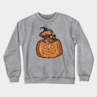 Pumpkin Cat Crewneck Sweatshirt